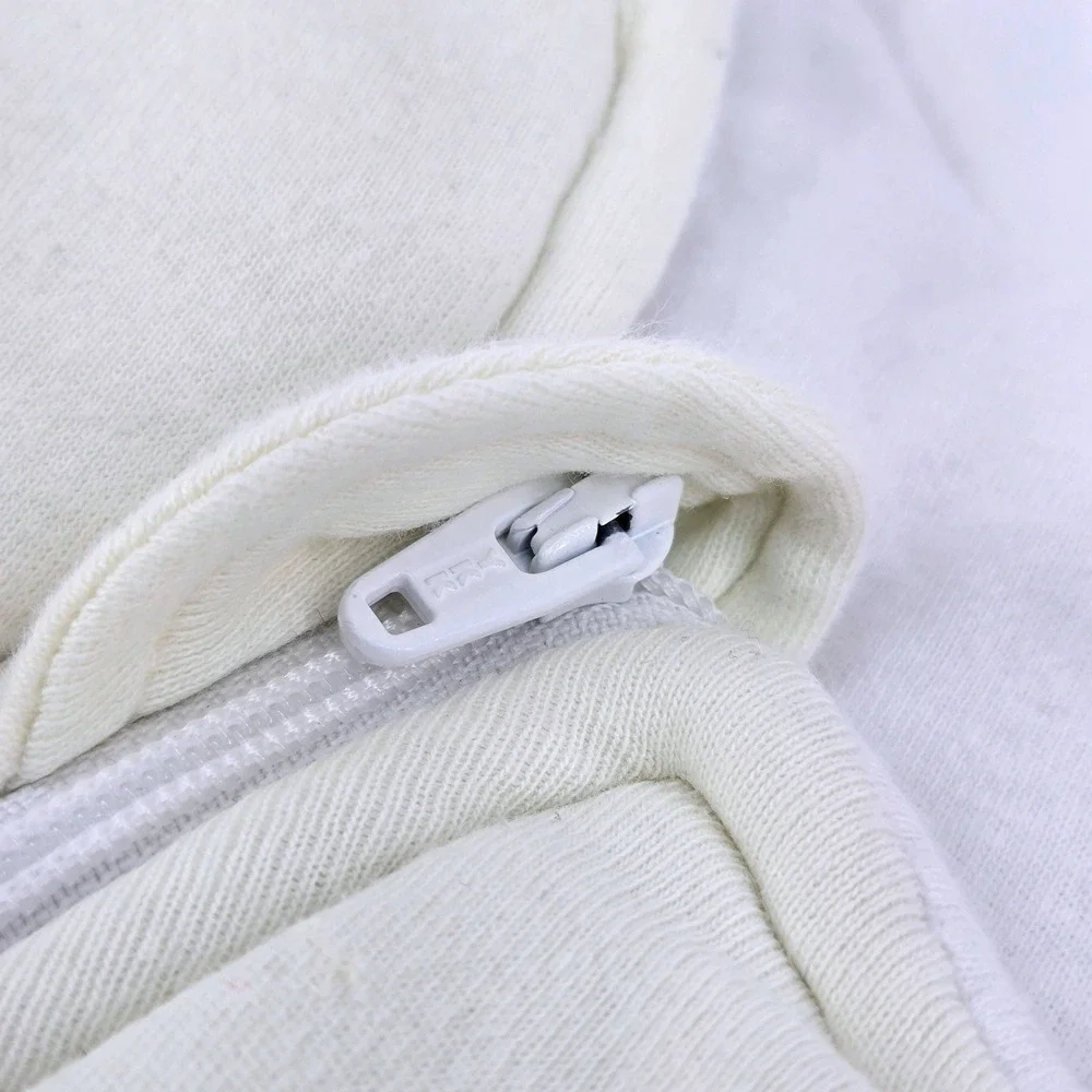 Baby Merlins Magic Sleepsuit Cream Cotton Swaddle Transition Small 3-6 Months